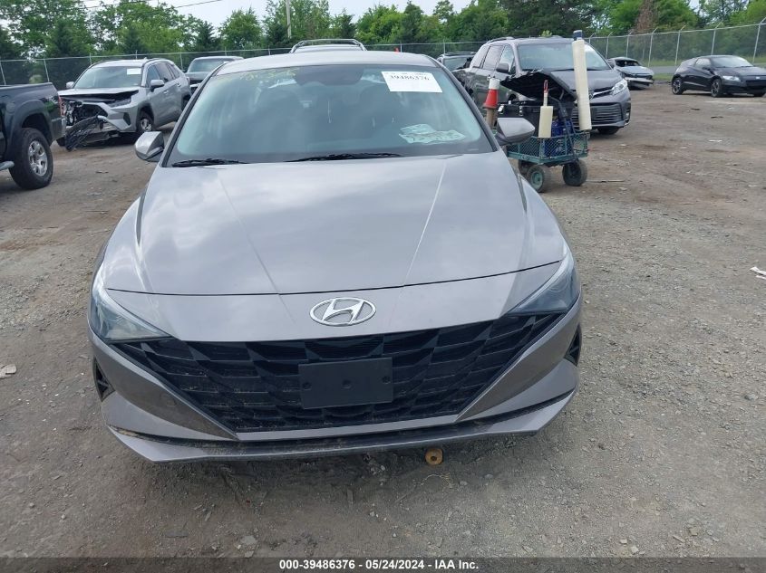 2022 Hyundai Elantra Sel VIN: KMHLM4AG9NU327531 Lot: 39486376