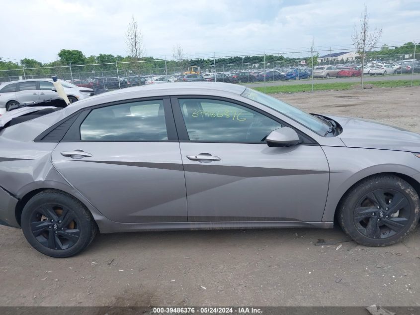 2022 Hyundai Elantra Sel VIN: KMHLM4AG9NU327531 Lot: 39486376