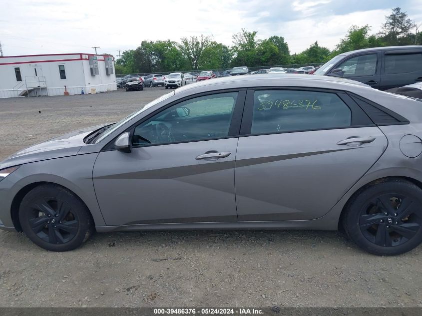 2022 Hyundai Elantra Sel VIN: KMHLM4AG9NU327531 Lot: 39486376