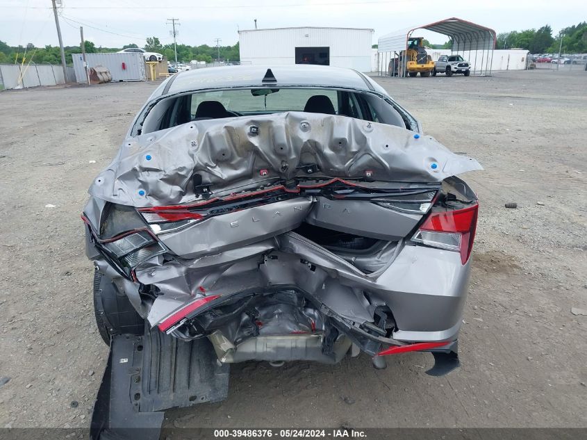 2022 Hyundai Elantra Sel VIN: KMHLM4AG9NU327531 Lot: 39486376