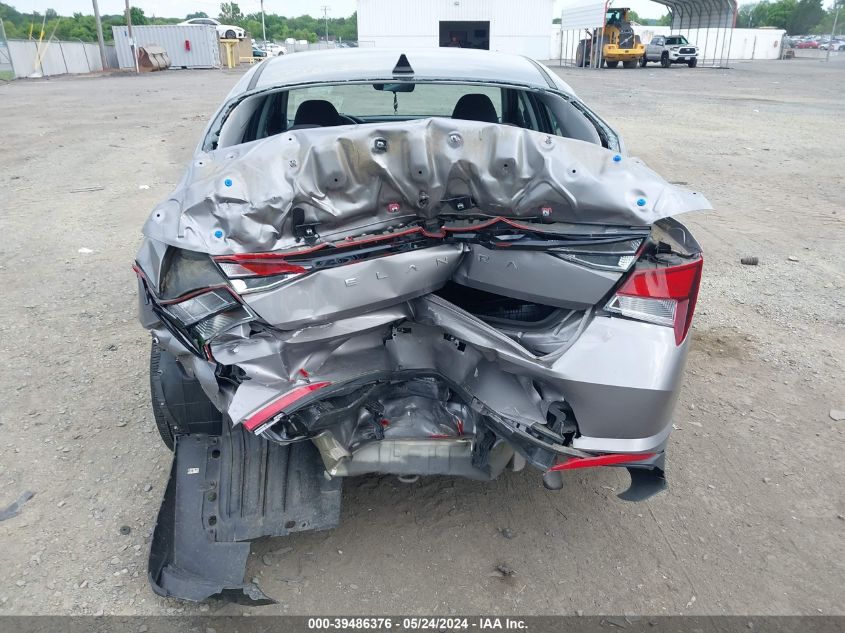 2022 Hyundai Elantra Sel VIN: KMHLM4AG9NU327531 Lot: 39486376