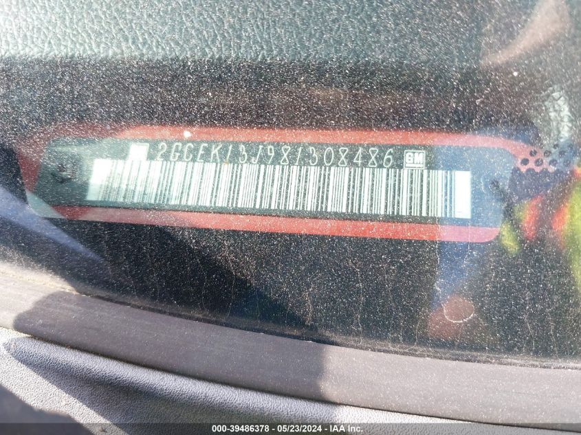 2008 Chevrolet Silverado 1500 Ltz VIN: 2GCEK13J981308486 Lot: 39486378