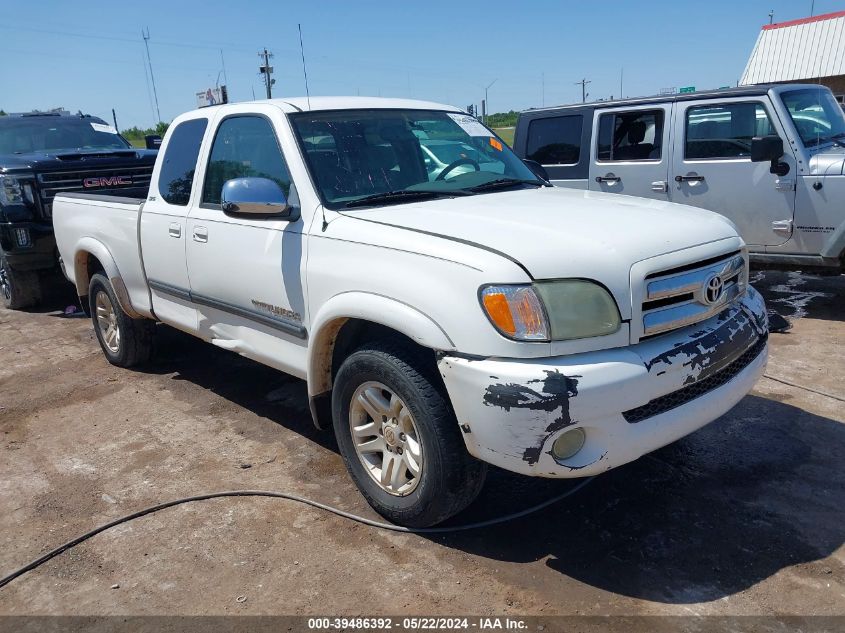 2004 Toyota Tundra Sr5 V8 VIN: 5TBRT34154S441704 Lot: 39486392