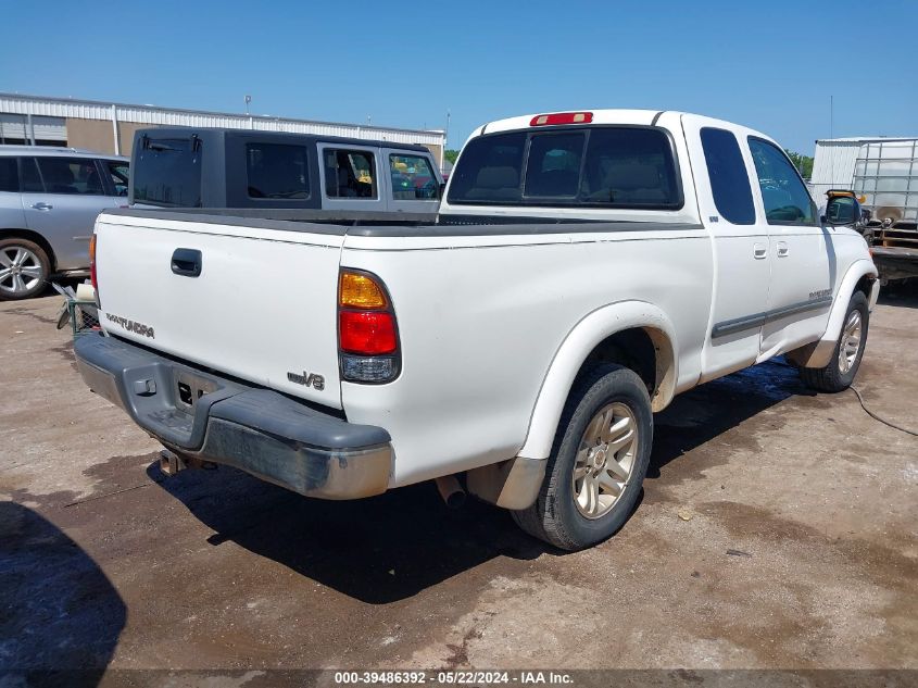 2004 Toyota Tundra Sr5 V8 VIN: 5TBRT34154S441704 Lot: 39486392