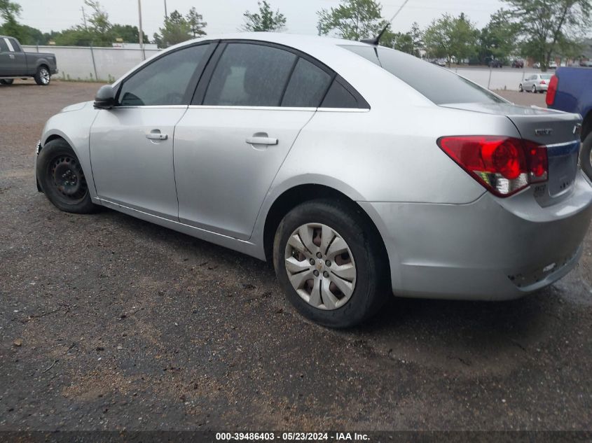 2012 Chevrolet Cruze Ls VIN: 1G1PC5SHXC7272095 Lot: 39486403