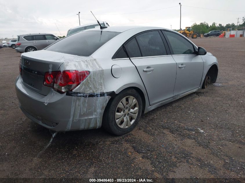 2012 Chevrolet Cruze Ls VIN: 1G1PC5SHXC7272095 Lot: 39486403