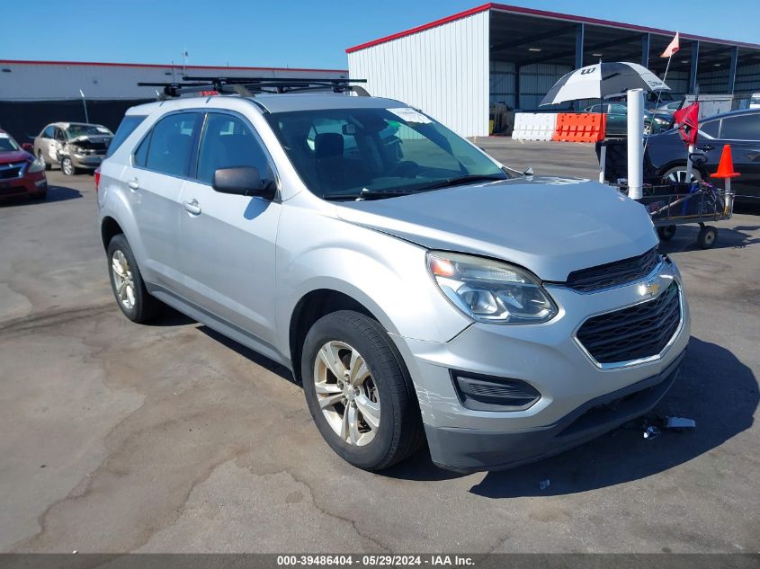 2017 CHEVROLET EQUINOX LS - 2GNALBEK7H1524724