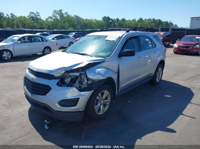 2017 Chevrolet Equinox Ls VIN: 2GNALBEK7H1524724 Lot: 39486404