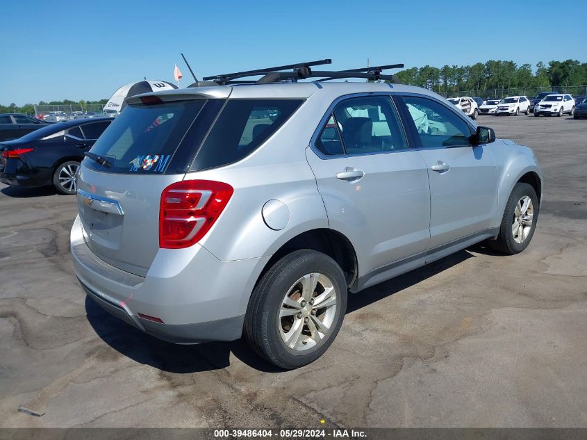 2017 Chevrolet Equinox Ls VIN: 2GNALBEK7H1524724 Lot: 39486404