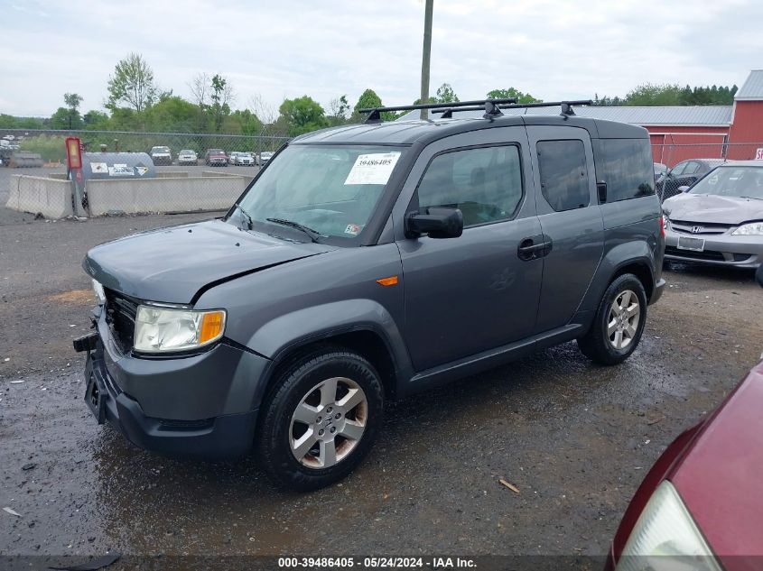 2010 Honda Element Ex VIN: 5J6YH2H7XAL003233 Lot: 39486405