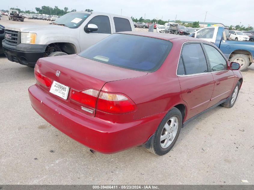 2000 Honda Accord 2.3 Se VIN: JHMCG5673YC021394 Lot: 39486411