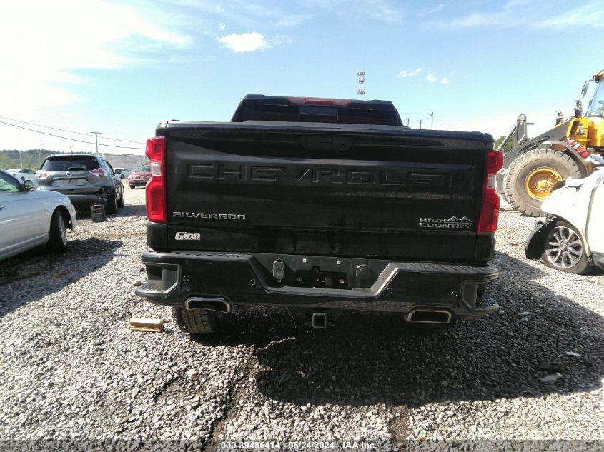 2021 Chevrolet Silverado 1500 4Wd Short Bed High Country VIN: 3GCUYHED2MG187456 Lot: 39486414