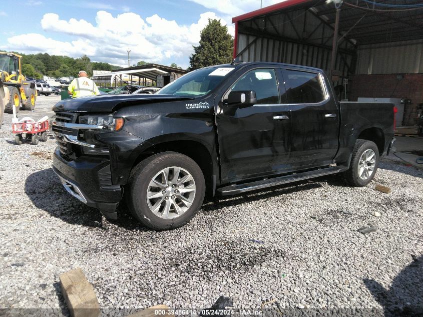 2021 Chevrolet Silverado 1500 4Wd Short Bed High Country VIN: 3GCUYHED2MG187456 Lot: 39486414