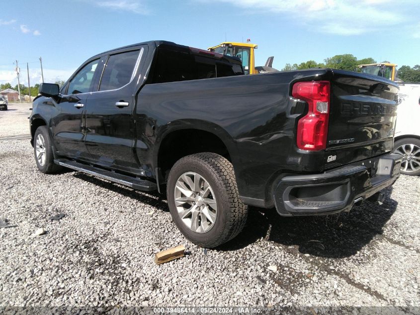 2021 Chevrolet Silverado 1500 4Wd Short Bed High Country VIN: 3GCUYHED2MG187456 Lot: 39486414