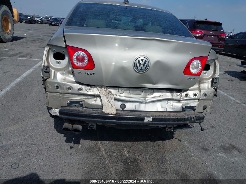 2006 Volkswagen Passat 2.0T VIN: WVWAK73C06P070577 Lot: 39486416