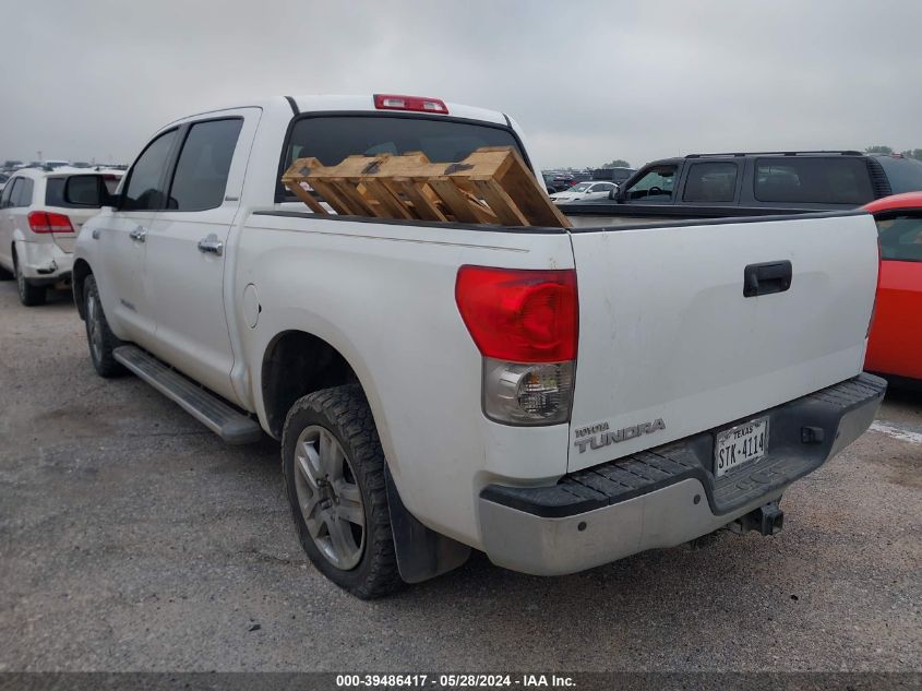 2008 Toyota Tundra Limited 5.7L V8 VIN: 5TFEV58118X059773 Lot: 39486417