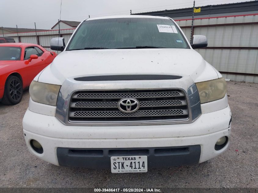 2008 Toyota Tundra Limited 5.7L V8 VIN: 5TFEV58118X059773 Lot: 39486417