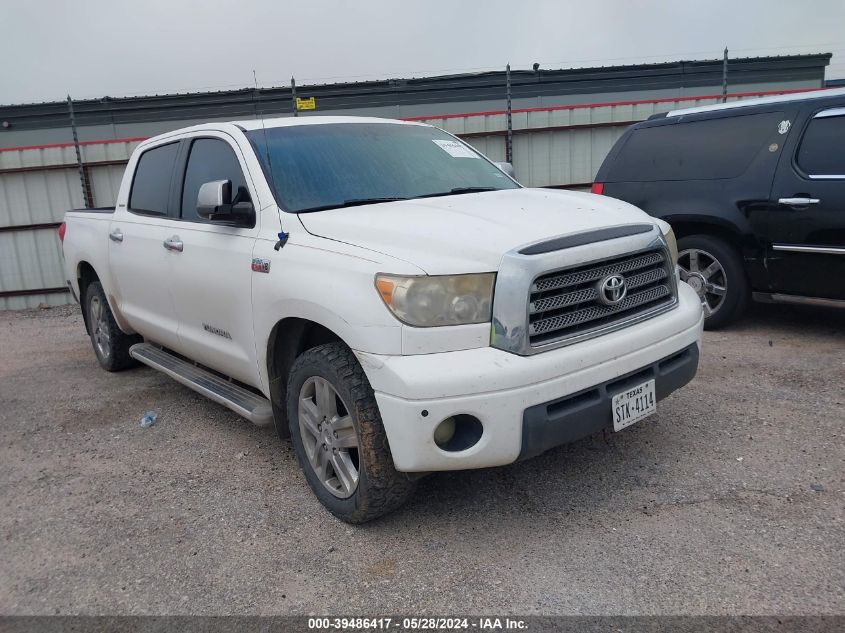 2008 Toyota Tundra Limited 5.7L V8 VIN: 5TFEV58118X059773 Lot: 39486417