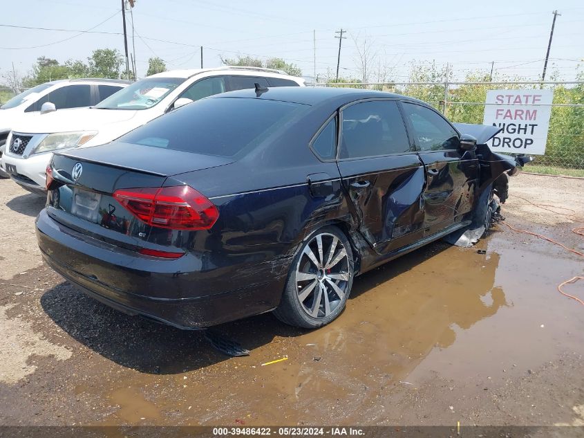 2018 Volkswagen Passat 3.6L V6 Gt VIN: 1VWJM7A30JC046385 Lot: 39486422