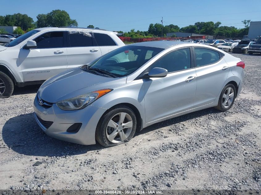 2013 Hyundai Elantra Gls VIN: 5NPDH4AE3DH418833 Lot: 39486428