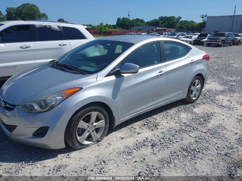 2013 Hyundai Elantra Gls VIN: 5NPDH4AE3DH418833 Lot: 39486428