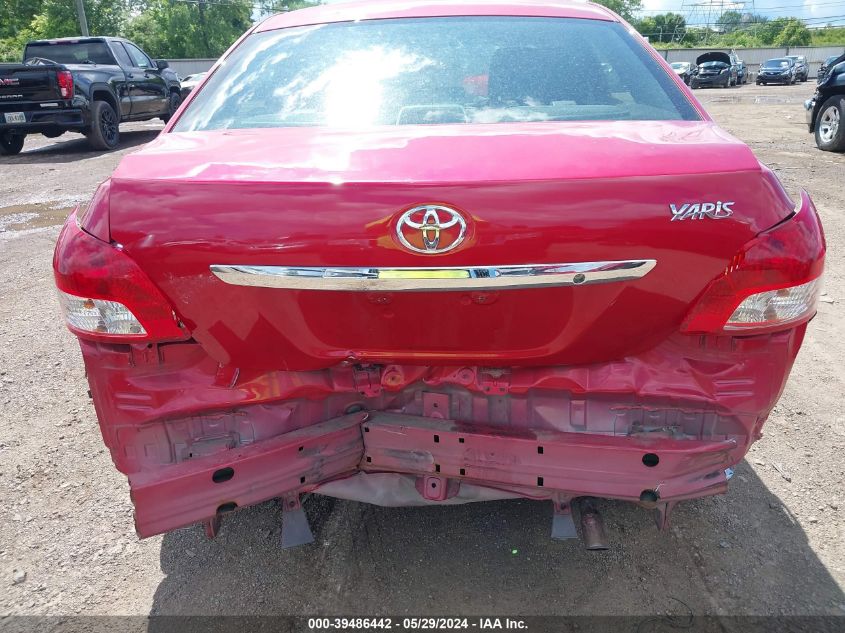 2012 Toyota Yaris VIN: JTDBT4K32CL034832 Lot: 39486442