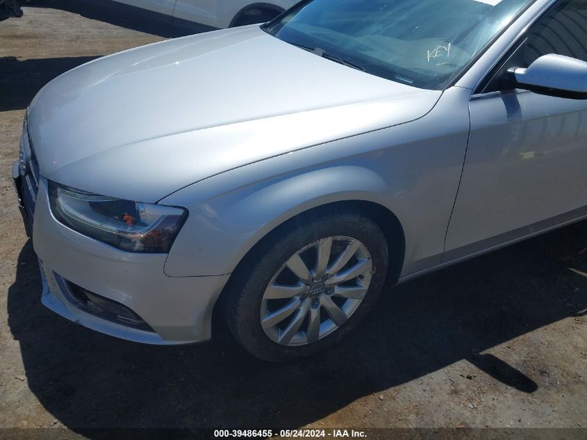 2013 Audi A4 2.0T Premium VIN: WAUAFAFL9DN038861 Lot: 39486455