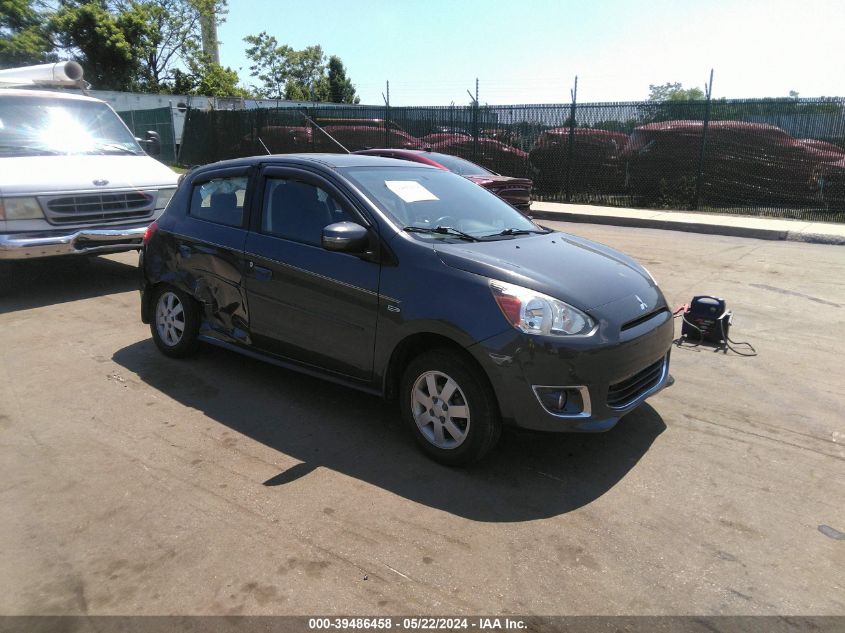 2015 Mitsubishi Mirage Es VIN: ML32A4HJ4FH012188 Lot: 39486458