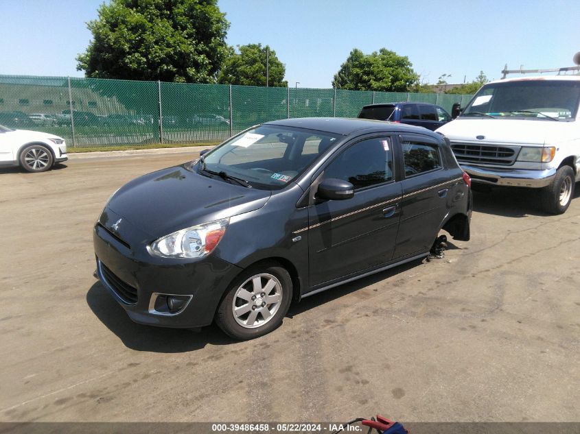 2015 Mitsubishi Mirage Es VIN: ML32A4HJ4FH012188 Lot: 39486458