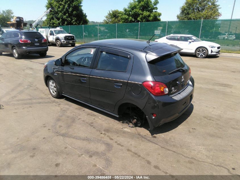 2015 Mitsubishi Mirage Es VIN: ML32A4HJ4FH012188 Lot: 39486458