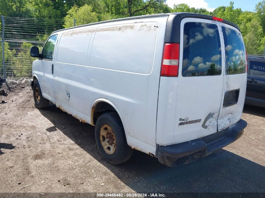 2008 Chevrolet Express Work Van VIN: 1GCGG25C381100625 Lot: 39486462