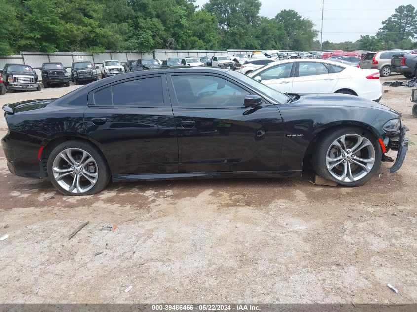 2021 Dodge Charger R/T Rwd VIN: 2C3CDXCT5MH552972 Lot: 39486466