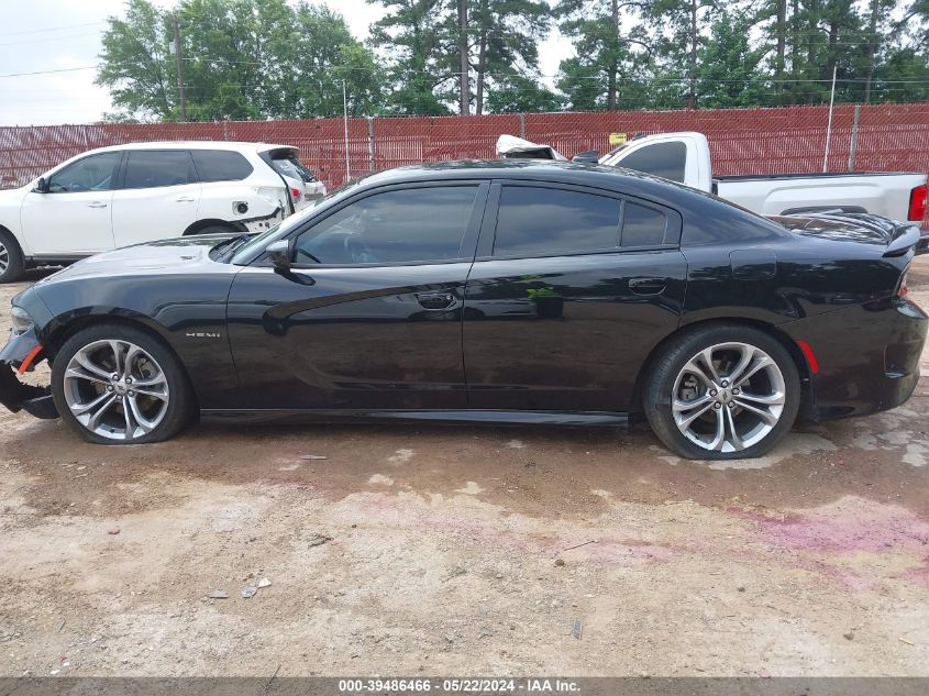 2021 Dodge Charger R/T Rwd VIN: 2C3CDXCT5MH552972 Lot: 39486466
