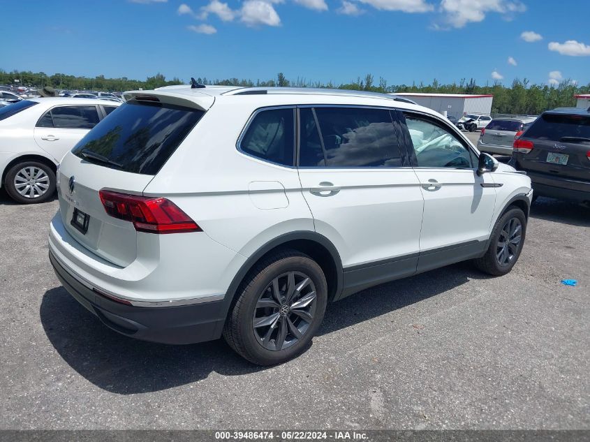 VIN 3VV3B7AX8NM114863 2022 VOLKSWAGEN TIGUAN 2.0T SE