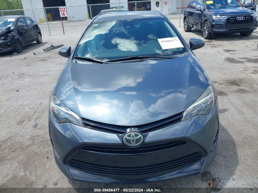 2017 Toyota Corolla Le VIN: 2T1BURHE7HC821826 Lot: 39486477