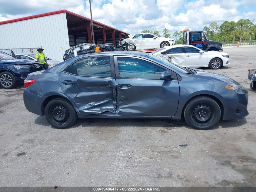 2017 Toyota Corolla Le VIN: 2T1BURHE7HC821826 Lot: 39486477