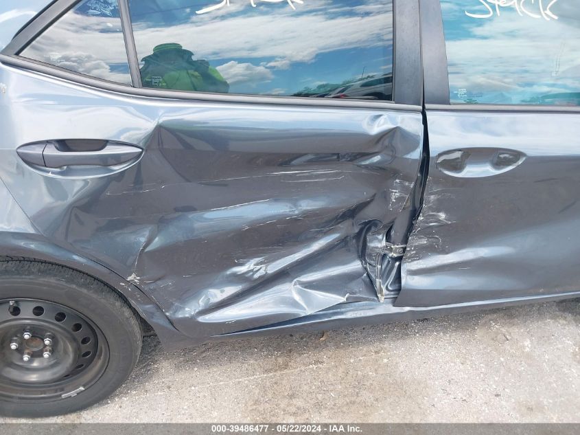 2017 Toyota Corolla Le VIN: 2T1BURHE7HC821826 Lot: 39486477