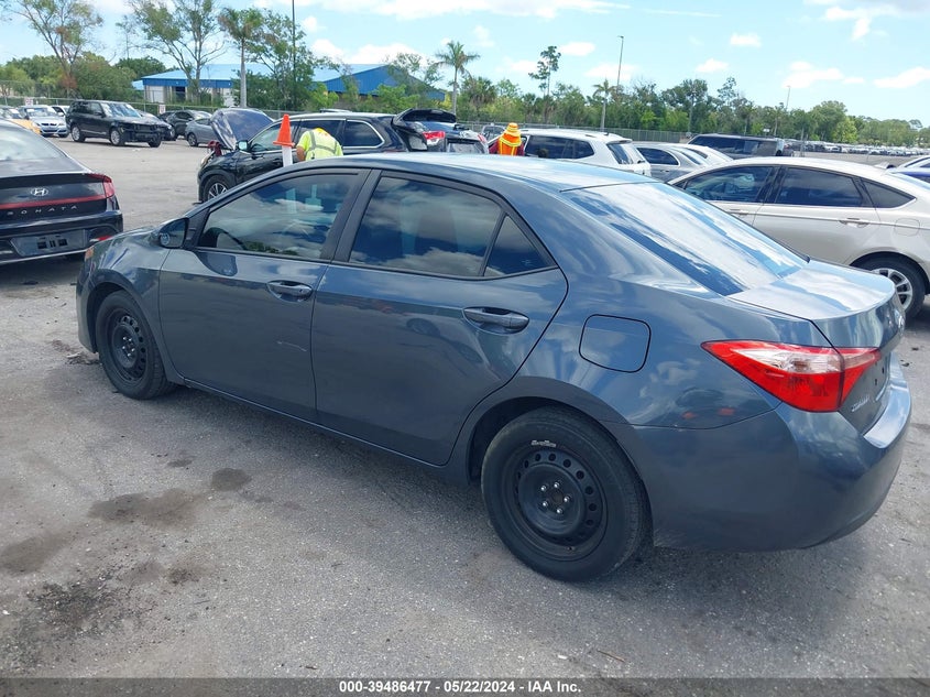 VIN 2T1BURHE7HC821826 2017 TOYOTA COROLLA LE