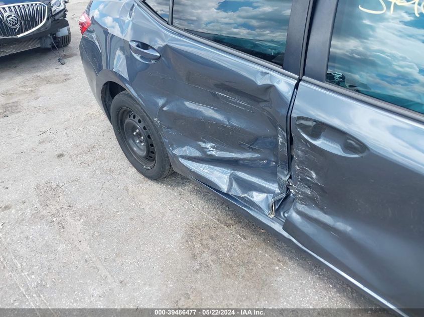 2017 Toyota Corolla Le VIN: 2T1BURHE7HC821826 Lot: 39486477