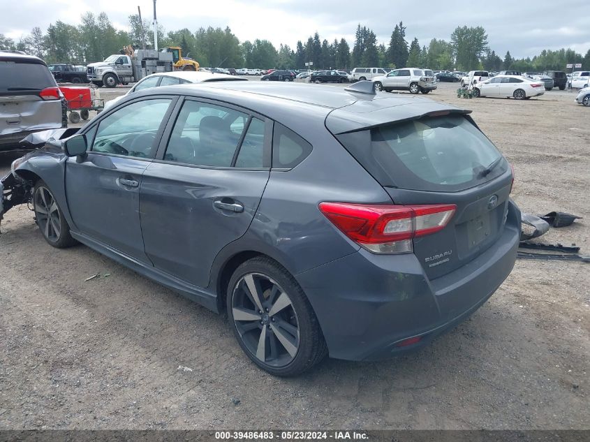 2019 Subaru Impreza 2.0I Sport VIN: 4S3GTAM64K3743871 Lot: 39486483