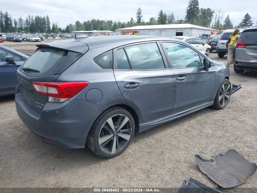 2019 Subaru Impreza 2.0I Sport VIN: 4S3GTAM64K3743871 Lot: 39486483