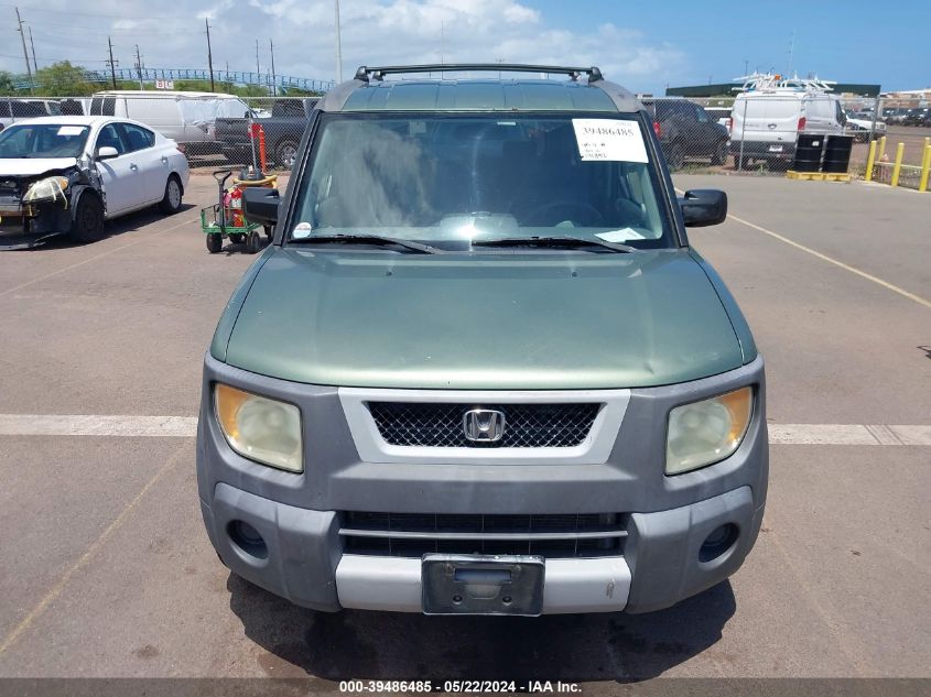 2003 Honda Element Ex VIN: 5J6YH27533L038196 Lot: 39486485