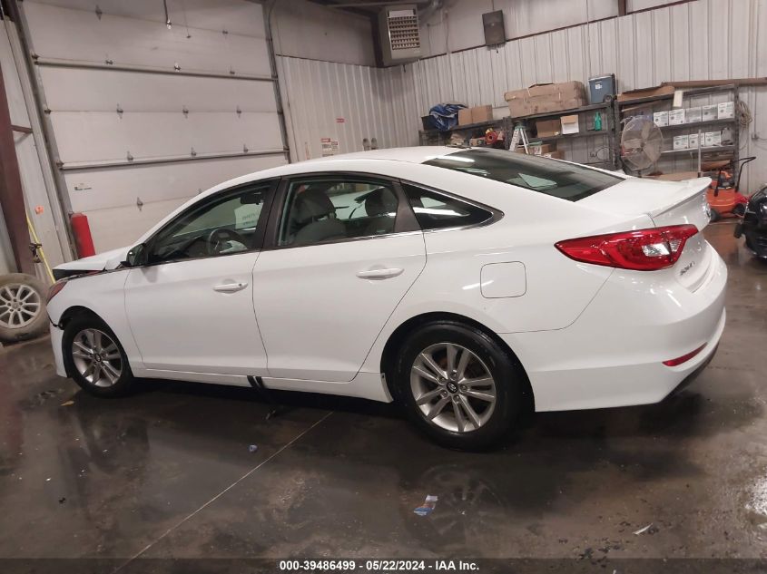 2017 Hyundai Sonata VIN: 5NPE24AF2HH573510 Lot: 39486499