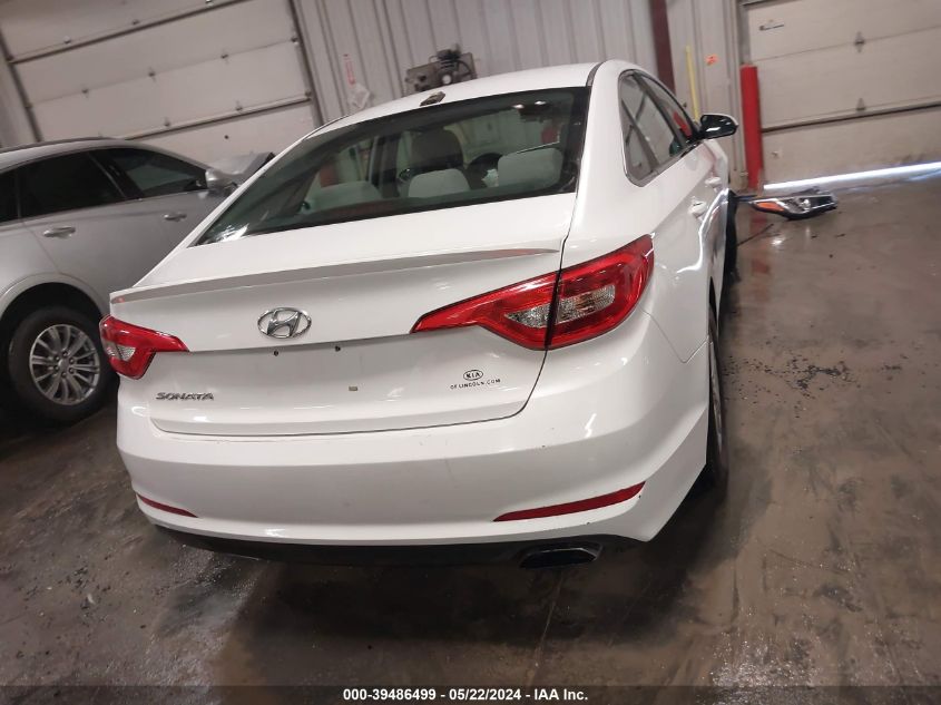 2017 Hyundai Sonata VIN: 5NPE24AF2HH573510 Lot: 39486499