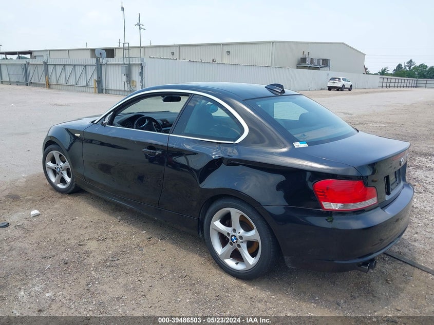 2009 BMW 128I VIN: WBAUP73599VK74937 Lot: 39486503