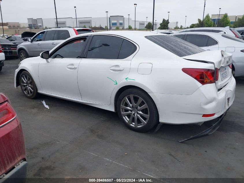 2013 Lexus Gs 350 VIN: JTHBE1BL9D5026661 Lot: 39486507