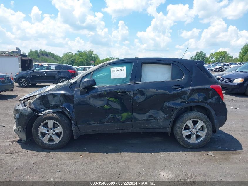 2019 Chevrolet Trax Ls VIN: 3GNCJNSB4KL285594 Lot: 39486509