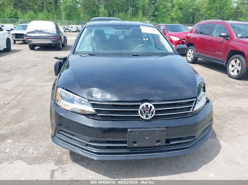 2015 Volkswagen Jetta 2.0L S VIN: 3VW2K7AJ1FM268982 Lot: 39486519