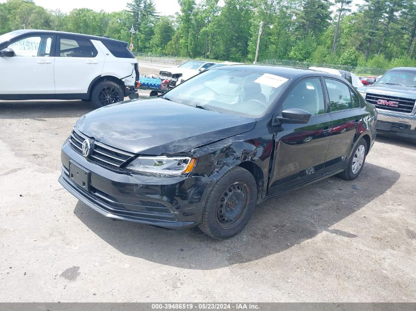 2015 Volkswagen Jetta 2.0L S VIN: 3VW2K7AJ1FM268982 Lot: 39486519