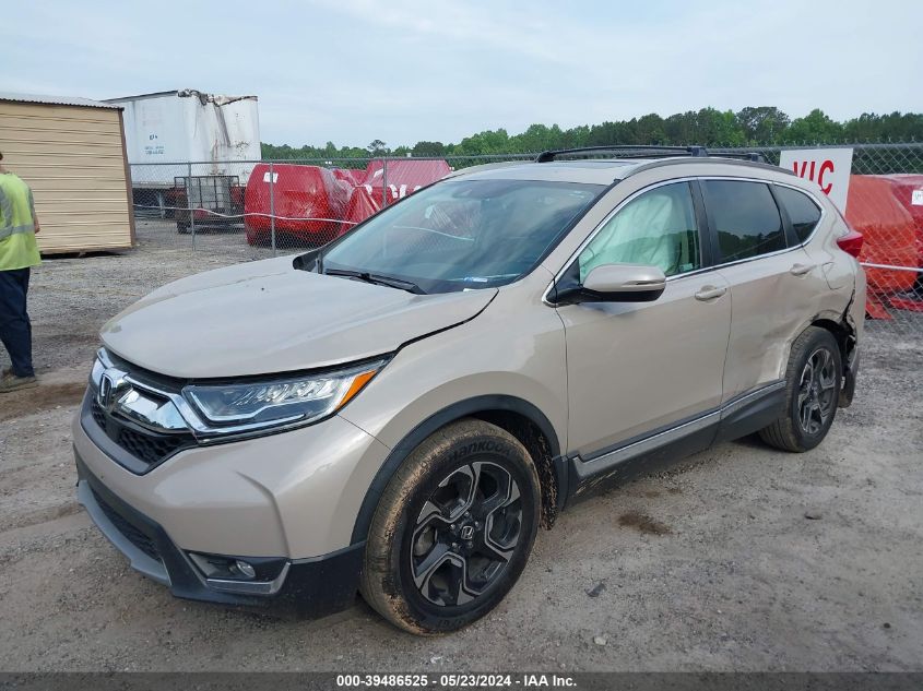 2019 Honda Cr-V Touring VIN: 2HKRW1H92KH500584 Lot: 39486525